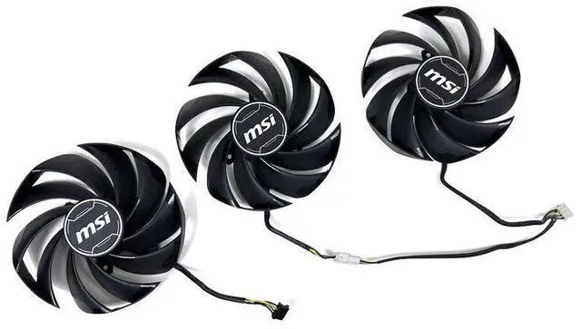 Alt view image 4 of 7 - 20PCS  New Cooling Fan 85MM 4PIN PLD09215B12H RTX2060 RTX2070 GPU FAN For Colorful iGame GeForce RTX 2080 2080TI 2070S Video Card Fan