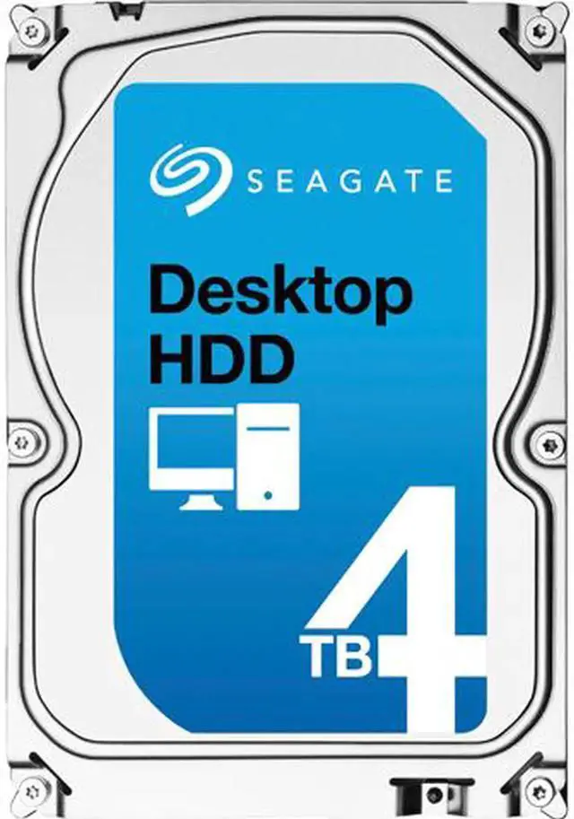 Alt view image 2 of 2 - Seagate Desktop HDD ST4000DM000 4TB 64MB Cache SATA 6.0Gb/s 3.5" Internal Hard Drive Bare Drive