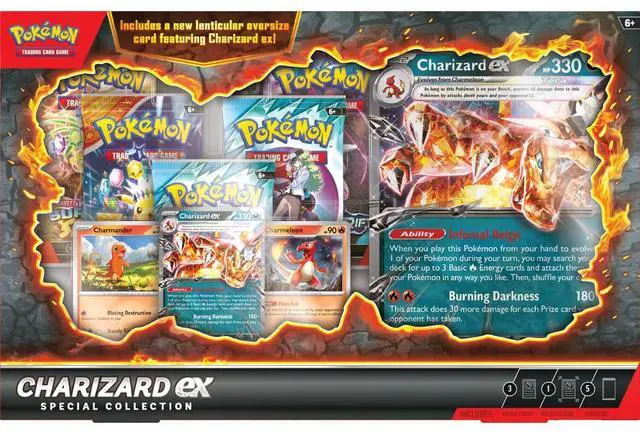 Alt view image 2 of 6 - Pokemon TCG: Scarlet & Violet - Charizard EX Special Collection