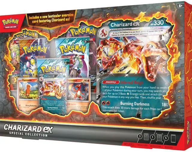 Alt view image 5 of 6 - Pokemon TCG: Scarlet & Violet - Charizard EX Special Collection