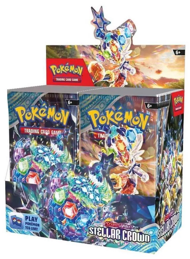 Main image of Pokemon TCG: Scarlet & Violet - Stellar Crown Booster Box