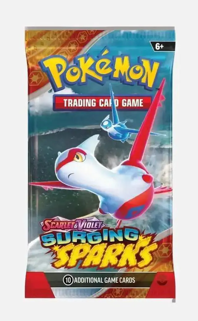 Alt view image 4 of 4 - Pokemon TCG: Scarlet & Violet - Surging Sparks Booster Pack - Random Artwork