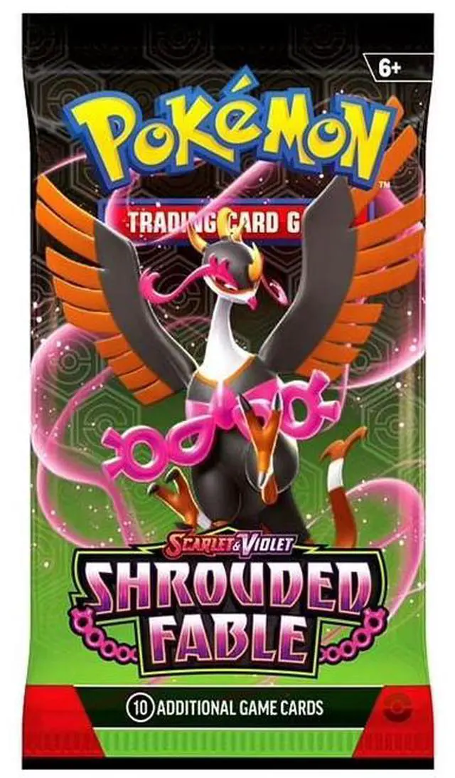 Alt view image 2 of 5 - Pokemon TCG: Scarlet & Violet - Shrouded Fable Booster Pack - Random Artwork