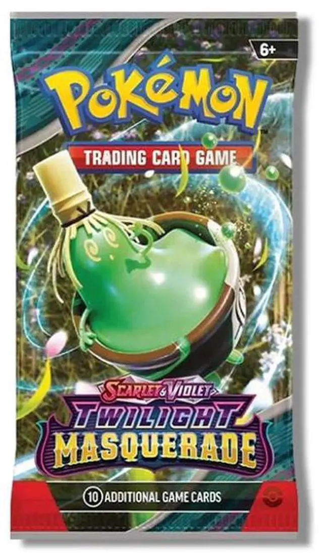 Alt view image 5 of 15 - Pokemon TCG: Scarlet & Violet - Twilight Masquerade Booster Pack - Random Artwork