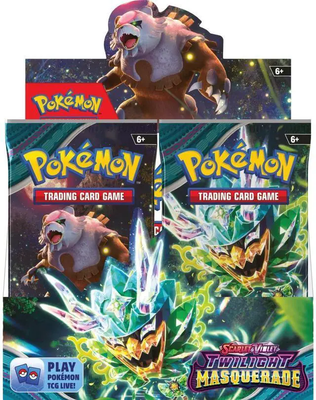 Alt view image 3 of 3 - Pokemon TCG: Scarlet & Violet - Twilight Masquerade Booster Box