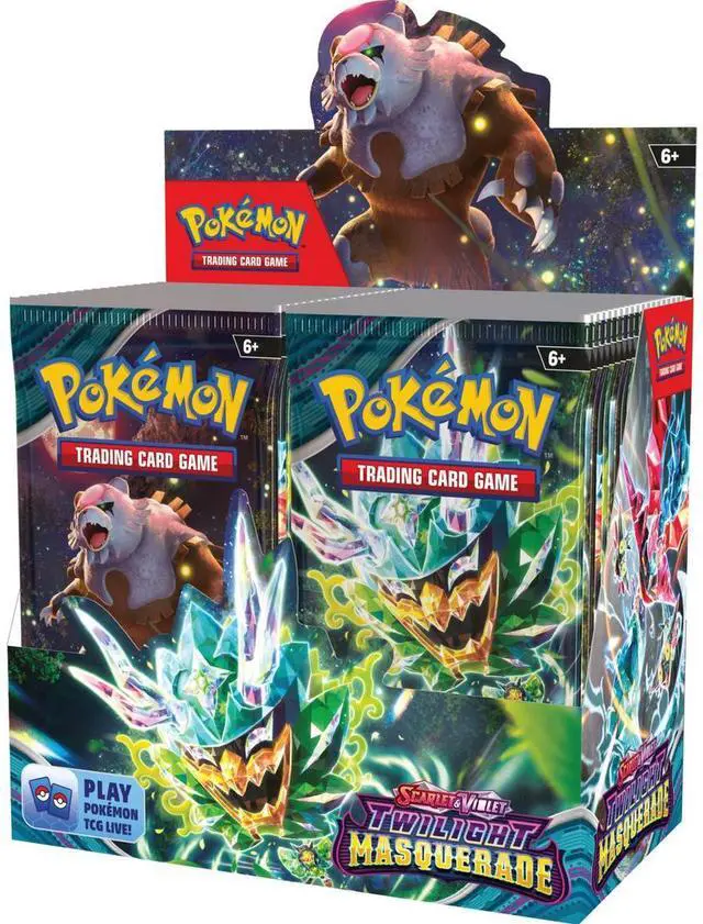 Alt view image 2 of 3 - Pokemon TCG: Scarlet & Violet - Twilight Masquerade Booster Box