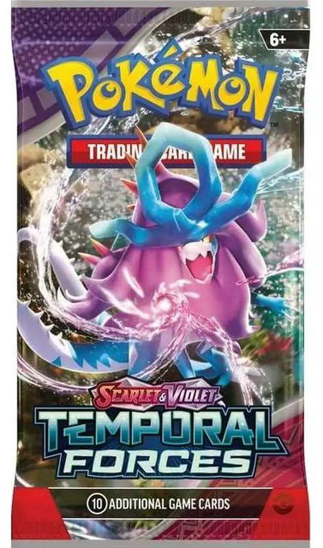 Alt view image 2 of 4 - Pokemon TCG: Scarlet & Violet - Temporal Forces Booster Pack - Random Artwork