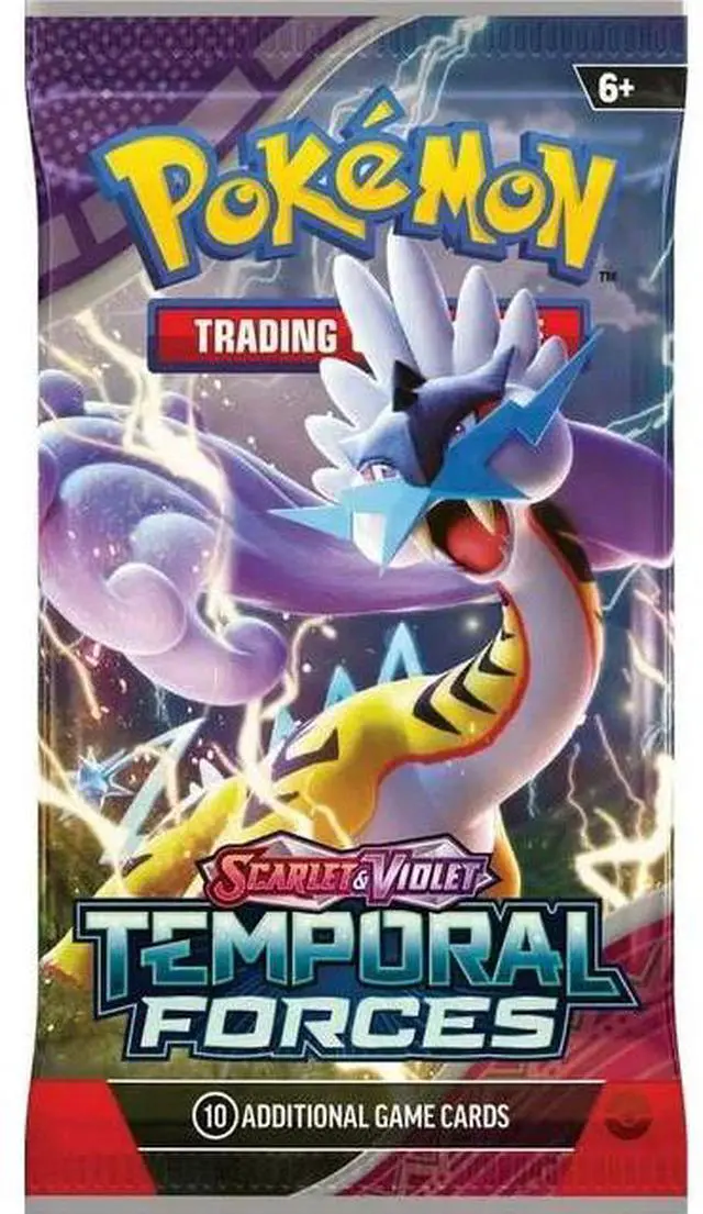Main image of Pokemon TCG: Scarlet & Violet - Temporal Forces Booster Pack - Random Artwork