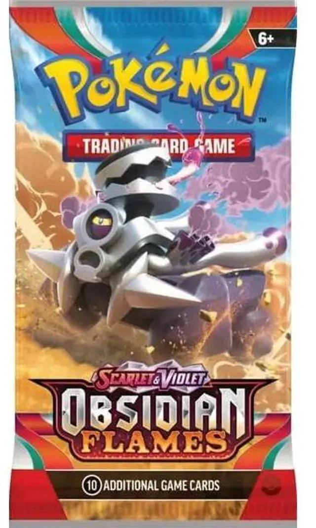 Alt view image 4 of 12 - Pokemon TCG: Scarlet & Violet - Obsidian Flames Booster Pack - Random Artwork