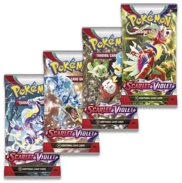 Alt view image 2 of 8 - Pokemon TCG: Scarlet & Violet - Scarlet & Violet Booster Pack - Random Artwork