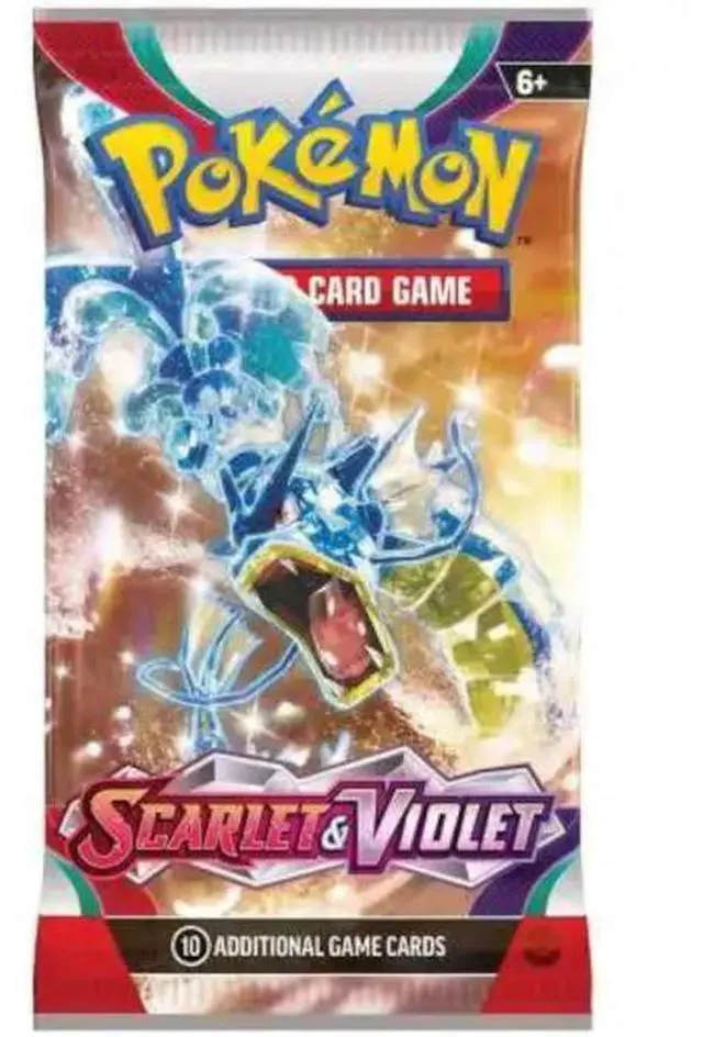 Alt view image 3 of 8 - Pokemon TCG: Scarlet & Violet - Scarlet & Violet Booster Pack - Random Artwork