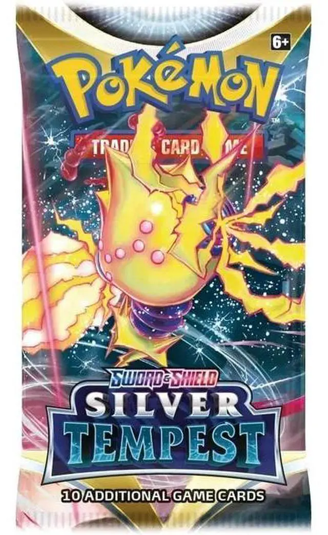 Alt view image 2 of 4 - Pokemon TCG: Sword & Shield- Silver Tempest Booster Pack - Random Artwork