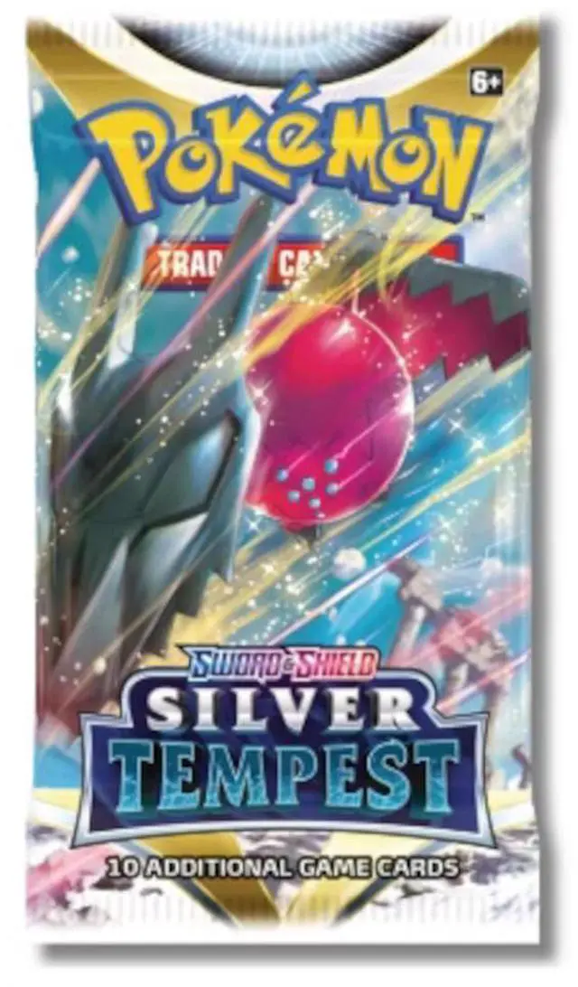 Alt view image 4 of 4 - Pokemon TCG: Sword & Shield- Silver Tempest Booster Pack - Random Artwork