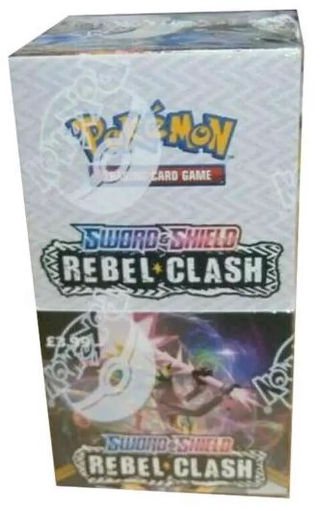 Main image of Pokemon TCG: Sword & Shield - HALF Rebel Clash Booster Box (UK EXCLUSIVE)