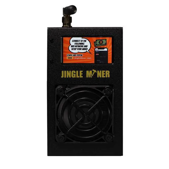 Alt view image 3 of 7 - Jingle Miner BTC Solo Lite 1.2Th/s 23W BTC Miner Solo Lottery Miner SHA-256d Algorithm BM1370 ASIC Chip (Originally Developed for Antminer S21 Pro) with PSU and Power Cord