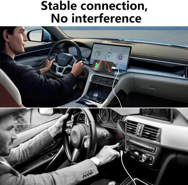 Alt view image 4 of 6 - Ailawuu Car Carplay Charger Cable for iPhone 16/15 Plus/Pro/Pro Max,USB A to USB C Cable 3FT 2Pack,Car Fast Charging Cord for iPad 10th,iPad Pro 12.9/11,iPad Air 5th/4th