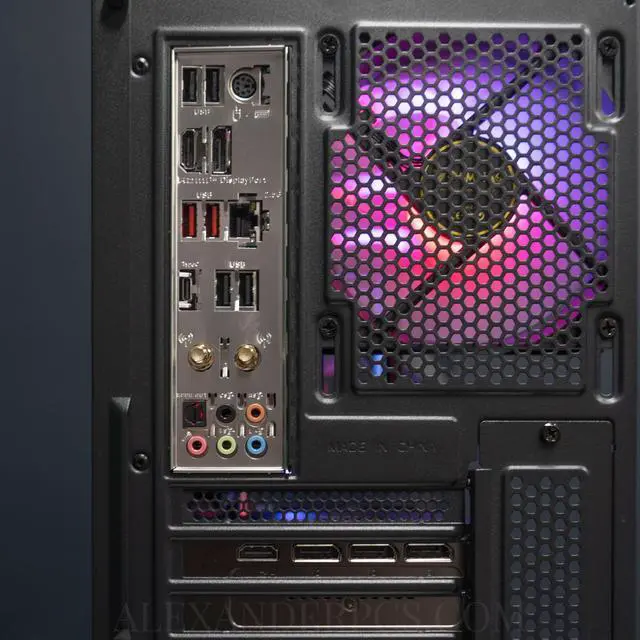 Alt view image 3 of 5 - Alexander PCs Ballista - GeForce RTX 5070 - AMD Ryzen 7 9700X - DLSS 4 - 32GB DDR5 6000MHz RGB RAM - 2TB Gen 4 NVMe SSD - 750W Gold PSU - WiFi & BT - USA Assembly & Support - Veteran Owned
