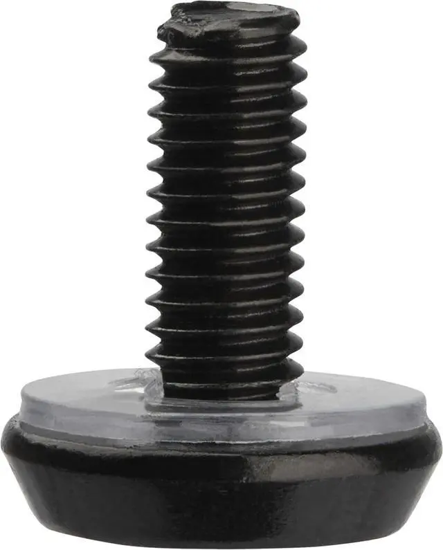 Alt view image 3 of 5 - 50 Pack 10-32 Server Rack Cage Nuts and Screws w/Washers - Rack Mount Hardware Kit - Network/IT Equipment Cabinet Clip/Captive Nuts & Bolts for Square Holes - Black - TAA (CABSCREW1032)