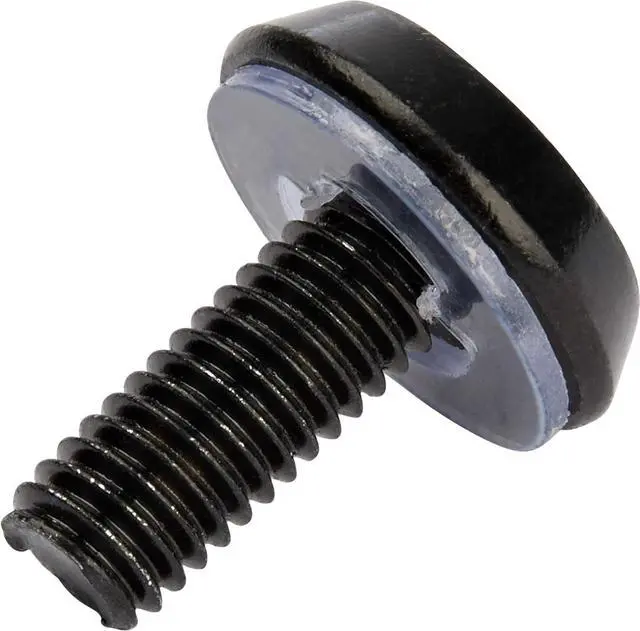 Alt view image 5 of 5 - 50 Pack 10-32 Server Rack Cage Nuts and Screws w/Washers - Rack Mount Hardware Kit - Network/IT Equipment Cabinet Clip/Captive Nuts & Bolts for Square Holes - Black - TAA (CABSCREW1032)