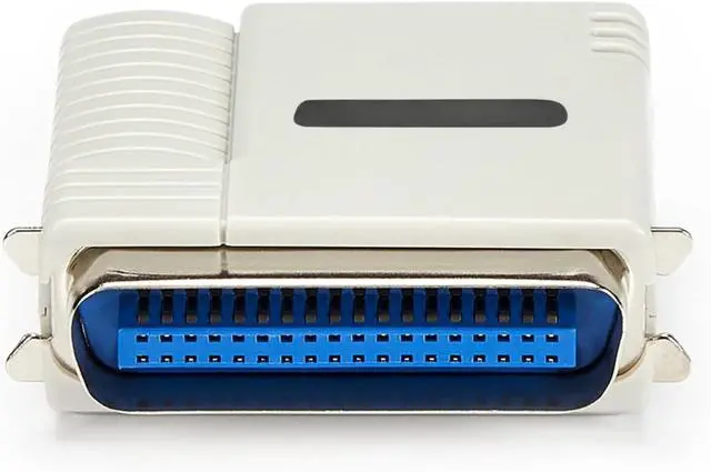 Alt view image 3 of 4 - Ethernet to Parallel Network Print Server, 10/100Mbps LAN, WebUI, Centronics Ethernet Printer Server Adapter, TAA