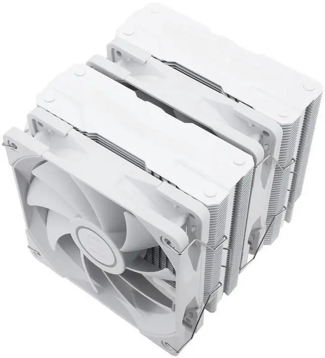 Main image of Peerless Assassin 120 White CPU Air Cooler, 6 Heat Pipes,TL-C12W PWM Fan,Aluminium Heatsink Cover, AGHP Technology, for AMD AM4/AM5/Intel LGA 1700/115X/1851/1200/2066/2011 (PA120 White)