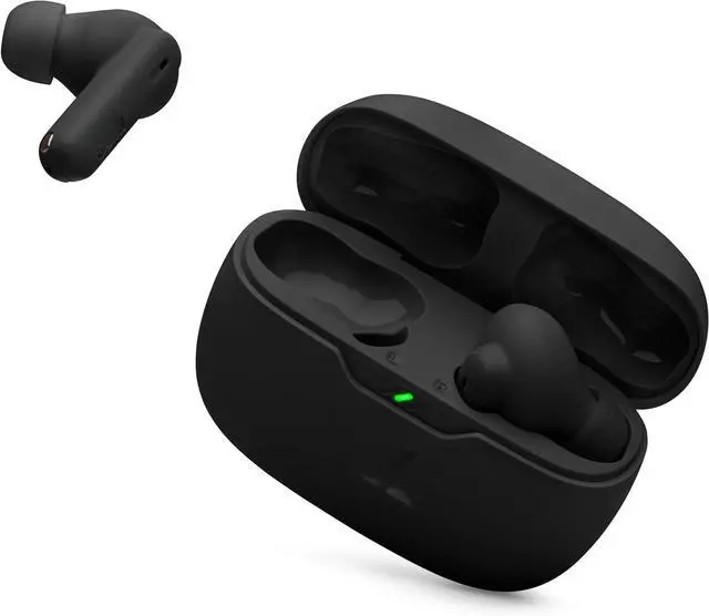 Main image of FOR-Vibe Beam 2 - True Wireless Noise Cancelling Earbuds Pure Bass Sound & Smart Ambient Technology, 4mics for Crisp, Clear Calls, up to 40Hrs of Playback, IP54 Dust & Water Resistant (Black)