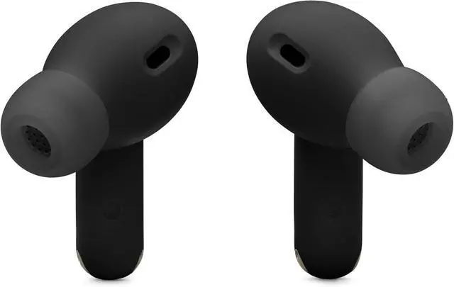 Alt view image 4 of 5 - FOR-Vibe Beam 2 - True Wireless Noise Cancelling Earbuds Pure Bass Sound & Smart Ambient Technology, 4mics for Crisp, Clear Calls, up to 40Hrs of Playback, IP54 Dust & Water Resistant (Black)