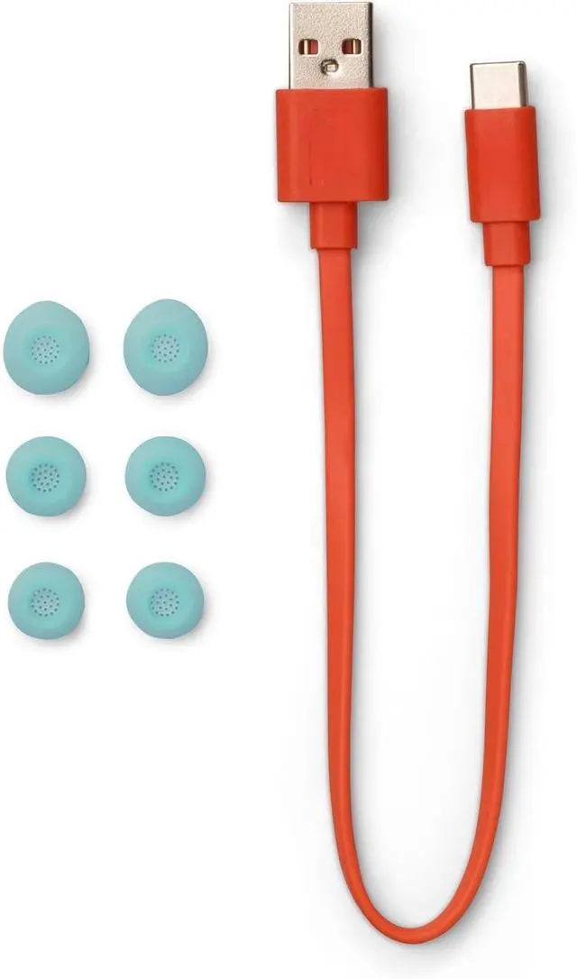 Alt view image 4 of 4 - FOR-Vibe Beam 2 - True Wireless Noise Cancelling Earbuds Pure Bass Sound & Smart Ambient Technology, 4mics for Crisp, Clear Calls, up to 40Hrs of Playback, IP54 Dust & Water Resistant (Blue)