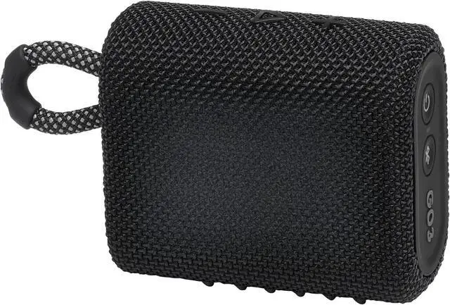 Main image of Go 3 - Portable Mini Bluetooth Speaker, big audio and punchy bass, IP67 waterproof and dustproof, 5 hours of playtime, speaker for home, outdoor and travel (Black)