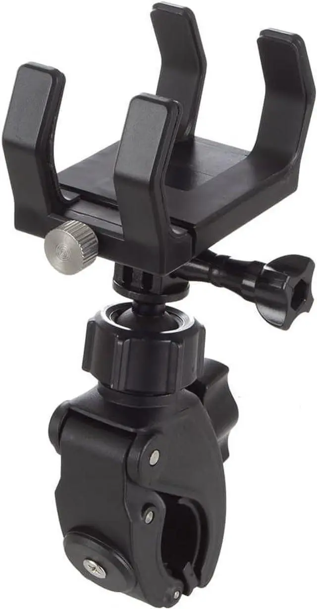 Main image of Bluetooth Speaker Mount - Holds Angle 3 Golf and H2O Special Edition Speakers - for Golf Cart, Boat, Kayak, Bike, and More (Black)