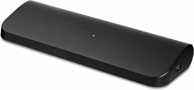 Main image of Dual Monitor USB 3.0 Laptop Docking Station with HDMI/DVI/VGA, 3x USB-A Hub, GbE, Audio, Universal Type-A Dock for Windows/macOS/ChromeOS - TAA Compliant (USB3SDOCKHDV)