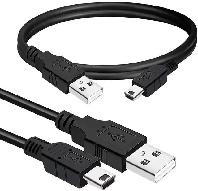 Main image of Mini USB Charger Cable for TI 84 Plus CE Calculator - USB Charge and Data Cord Compatible with Texas Instruments TI84 Plus CE, TI-84 Plus, TI 89 Titanium, TI Nspire CX Graphing Calculator (6-Feet)