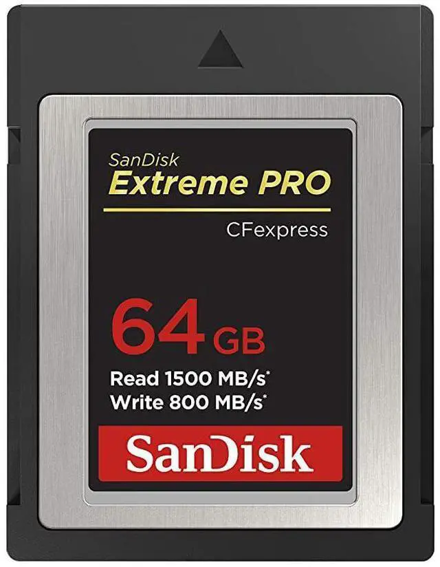 Main image of for64GB Extreme PRO CFexpress Card Type B SDCFE064GGN4NN