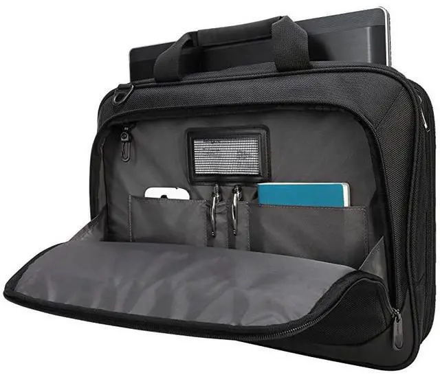 Alt view image 3 of 5 - forCityLite Laptop Briefcase Shoulder Messenger Bag for 156Inch Laptop Black TBT053US