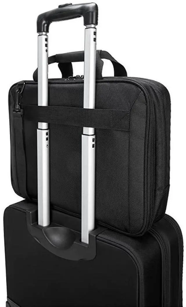 Alt view image 5 of 5 - forCityLite Laptop Briefcase Shoulder Messenger Bag for 156Inch Laptop Black TBT053US