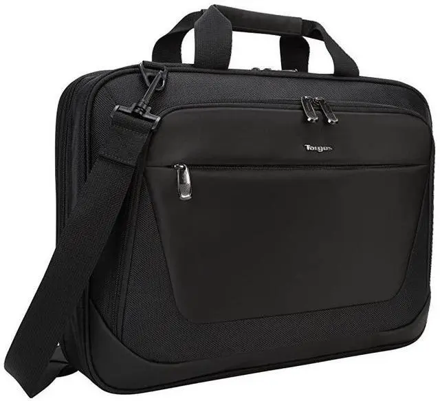 Main image of forCityLite Laptop Briefcase Shoulder Messenger Bag for 156Inch Laptop Black TBT053US