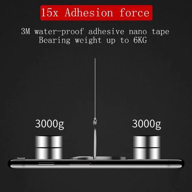 Alt view image 6 of 7 - FOR Cell Phone Ring Holder Phone Grip 360 X 120 Degree Rotation Ultra Thin Finger Ring Kickstand for Magnetic Car Mount Compatible with Cellphone Tablet Kindle Switch Lite and More