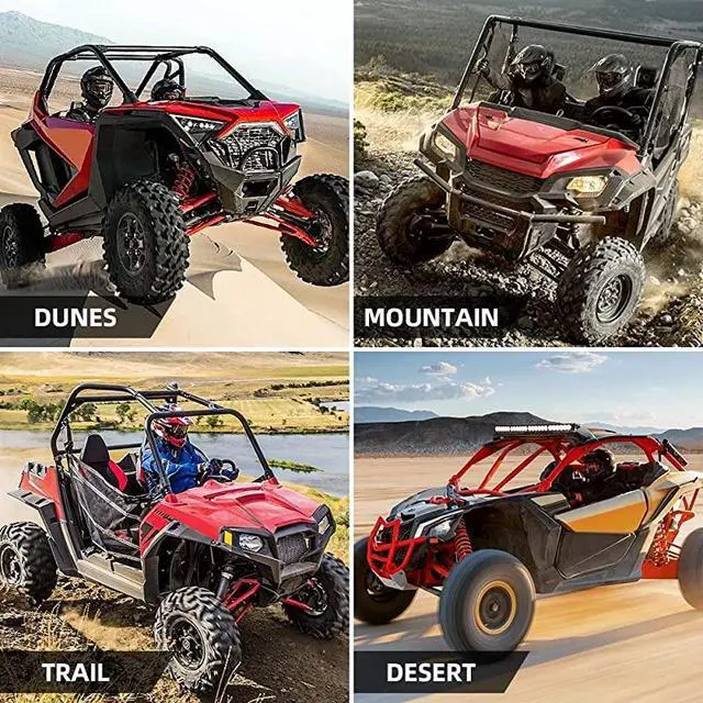 Alt view image 6 of 7 - FOR-FOR Enclosure KEMIMOTO Universal 65quot Overhead Speaker Pod Enclosure Compatible with Polaris RZR Cart