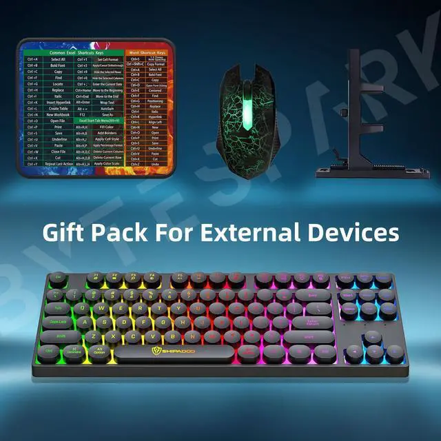 Alt view image 7 of 7 - Prebuilt Gaming PC Desktop Computer,AMD Ryzen R5 5500 Desktop,Operating at A Frequency of 3.6-4.2 GHz,RX590 Graphics Card with 8GB GDDR5 Video Memory,16GB RAM, 1TB NVME SSD,WiFi 5.0,RGB Fan x4