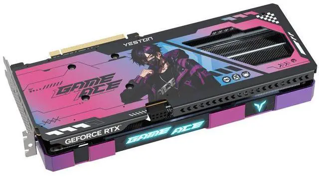 Alt view image 9 of 13 - Yeston RTX 5060Ti 16GB GDDR7 Dual Fan Graphics cards pci express 5.0 video cards Desktop computer PC video gaming graphics card