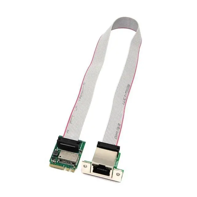 Main image of NIC M.2(A+E) NIC 1000 Gigabit Ethernet 10/100/1000M RJ45 Network Adapter for PC
