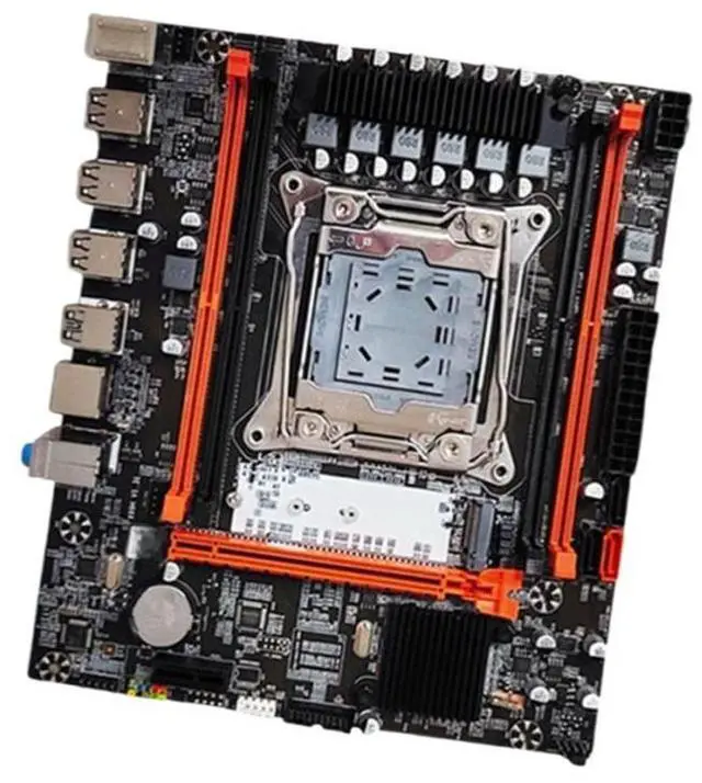 Main image of X99H motherboard kit, equipped with E5 2673 V3 CPU + switch cable + SATA cable LGA2011-V3 3X4 M.2 PCI-E 3.0 X16 SATA3.0