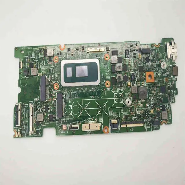 Main image of 13 7390 laptop motherboard, equipped with i7-8565U 16G memory