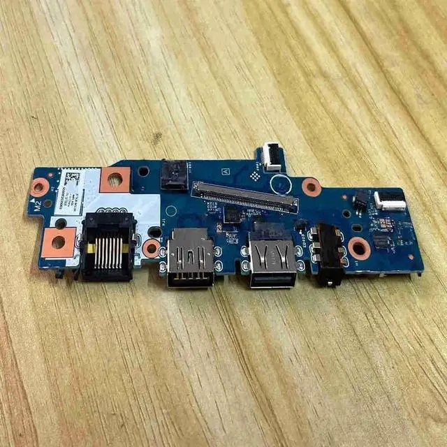 Main image of 0FTKJ8 14 IO 3420 E3420 Laptop Power Button Switch USB Audio Ethernet IO Board 213644-2