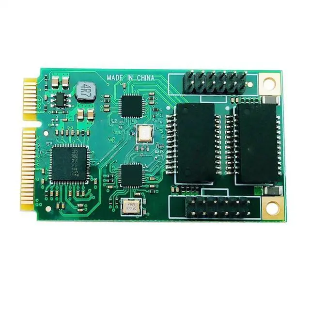 Main image of Mini PCIE Gigabit Network Card PCIE to 2-port RJ45 Network Card Ethernet Gigabit 10/100/1000 Network Adapter