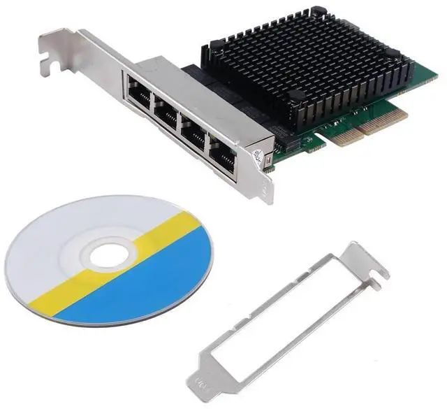Main image of PCIE X4 2.5G Gigabit NIC 8125B 4-port Ethernet NIC Desktop Server NIC