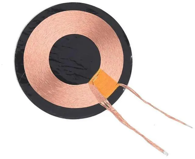 Main image of 10pcs 10uH 50mm Flat Copper Coil Inductor Magnetic Wireless Power Charging Coil Inductive Charger Coil