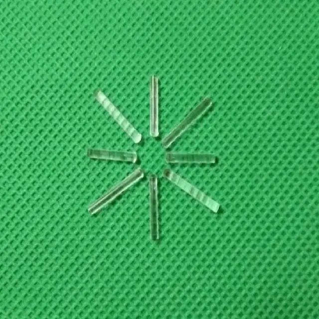 Main image of 100pcs Clear Color 2.54mm - 15mm Tube for 1.5mm LED Diode LED Tube Lamp Cover Replacement CLP-1.5