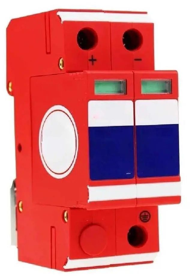 Main image of 24V DC power supply lightning arrester HM-24DC parallel 2P protector photovoltaic DC lightning arrester