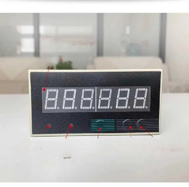 Main image of HB961 electronic 6-digit digital display intelligent reversible counter meter grating meter 2 groups output and HP961